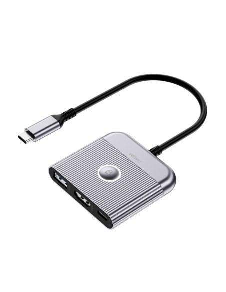 Hub USB-C 3 en 1 Travel HDMI 4K USB 3.0 PD 100 W | WiWU