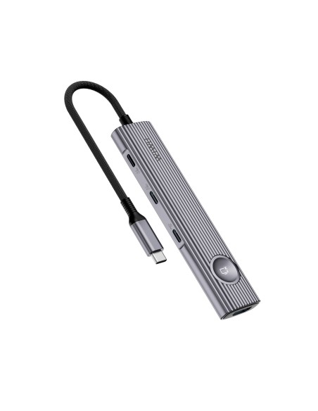 USB-C 8-in-1 Hub with 4K HDMI, 100W PD, 2 USB-A, 2 USB-C, SD & TF Travel