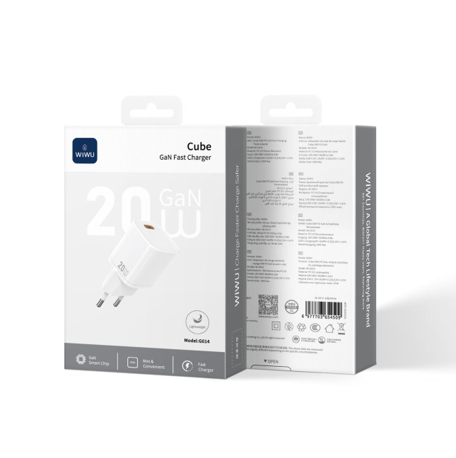 Cargador Rápido GaN 20W PPS