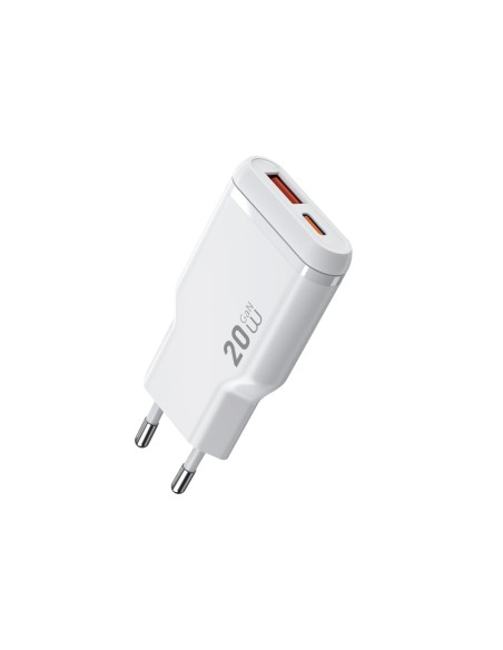 20 W Ultra-Compact GaN PD Charger with USB-A and USB-C Essen