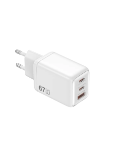 Cargador GaN USB-A y 2 USB-C Essen