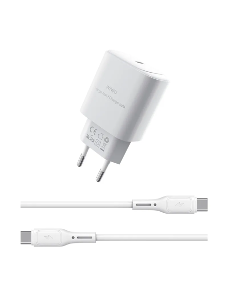 30 W GaN PD USB-C Charger with USB-C to USB-C Cable Essen