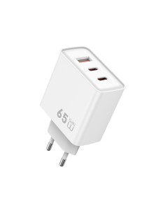 Cargador rápido PD GaN de 65 W con USB-A y 2 USB-C Essen 2