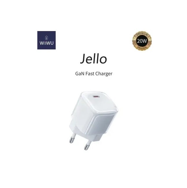 Jello – Cargador Rápido GaN 20W PD (C)