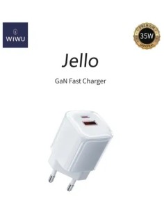 Jello – Cargador Rápido GaN 35W PD&QC (A+C) 2