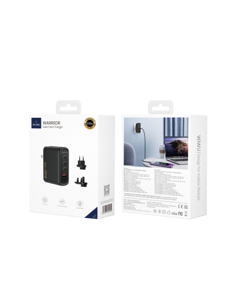 Cargador Universal Warriors 100W QC PD