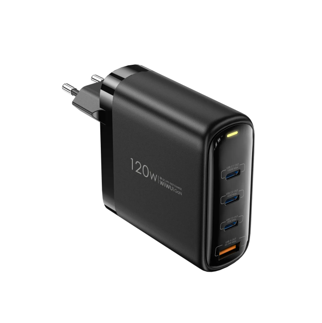 Ark – Cargador Rápido GaN 120W PD&QC (A+3C)