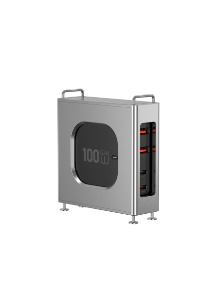 Warrior 100W GaN Fast Charger – 2C+2A – EU Plug