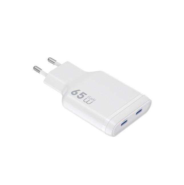 Cargador ultracompacto PD GaN de 65 W con 2 USB-C Essen
