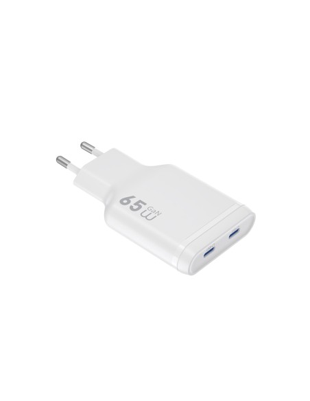 Cargador ultracompacto PD GaN de 65 W con 2 USB-C Essen