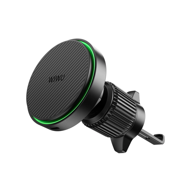 Warriors Magnetic Car Charger Mount Black