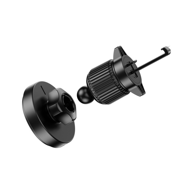 Warriors Magnetic Car Charger Mount Black