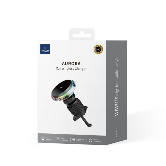 Cargador Inalámbrico Qi2.0 para Coche