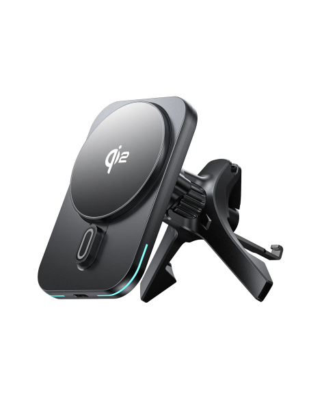 MagSafe Wireless Car Charger Stand Mag Series Qi2.0 Black