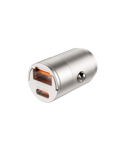 30W Nano A+C Titanium Fast Car Charger