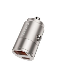 Cargador de coche USB-A y USB-C de 30W Nano 2