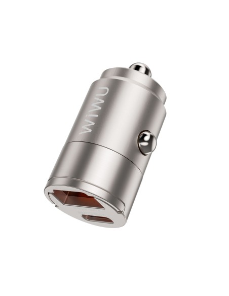 30W Nano A+C Titanium Fast Car Charger