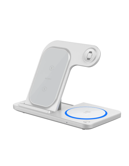 Cargador inalámbrico plegable 3 en 1 15 W