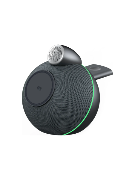 Altavoz con carga inalámbrica Qi2.2 25W Conch (Negro)