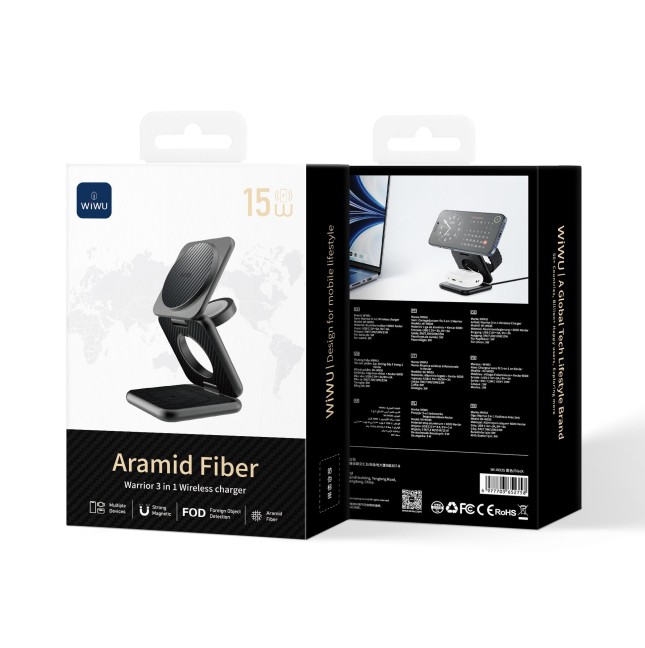 Kevlar 3-in-1 Wireless Charger