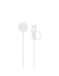 Wireless charge Carga Magnético 2 en 1 USB-A y C para Apple Watch 2