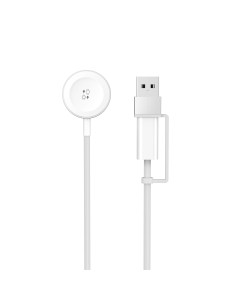 Wireless Charge Carga Magnético 2 en1 USB-A y C para Apple Watch 2