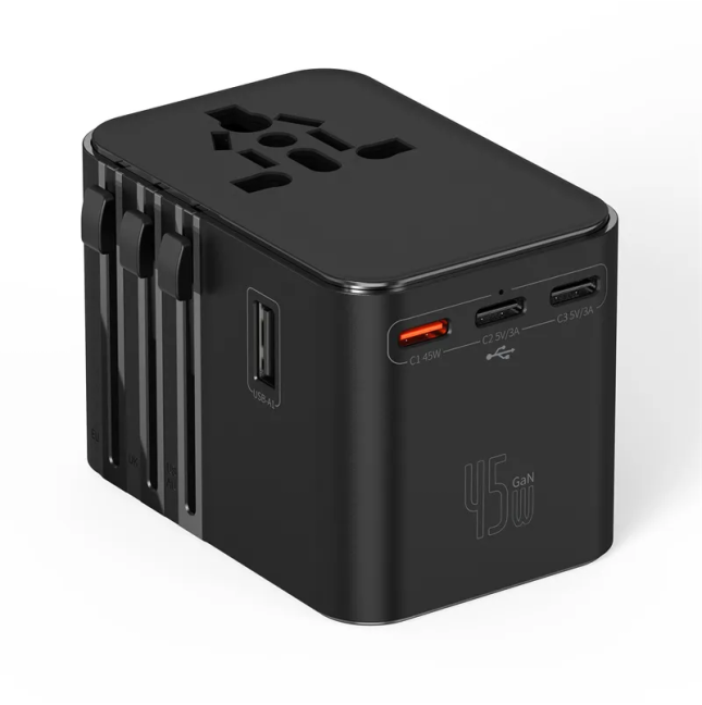 45W GaN Universal Travel Adapter