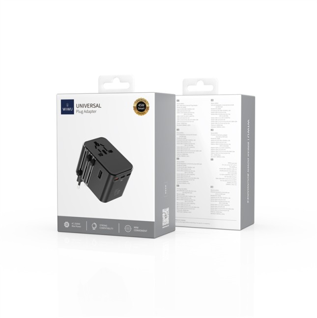 Adaptador enchufe universal de 45W
