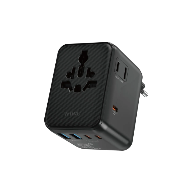 45W GaN Universal Travel Adapter Aramid Fiber
