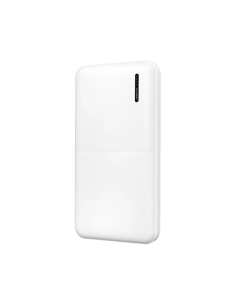 Batería Externa de 10000 mAh, 2 A, Blanco