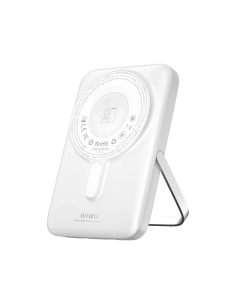 10,000mAh 3-in-1 MagSafe Power Bank with Stand Pioneer (White)