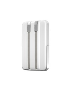 10,000mAh 3-in-1 MagSafe Power Bank with Stand Pioneer (White) 2