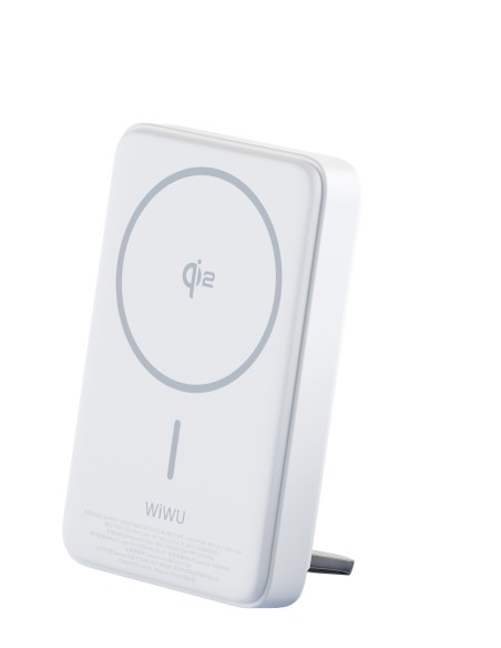 Powerbank con Magsafe Carga Qi2 10.000 mAh 15W+30W con Soporte