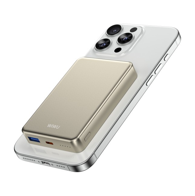 Powerbank Ultrafino de 10000mAh Dorado