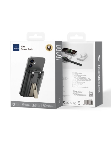 Powerbank Magsafe de 10000 mAh y 22.5 W Negro