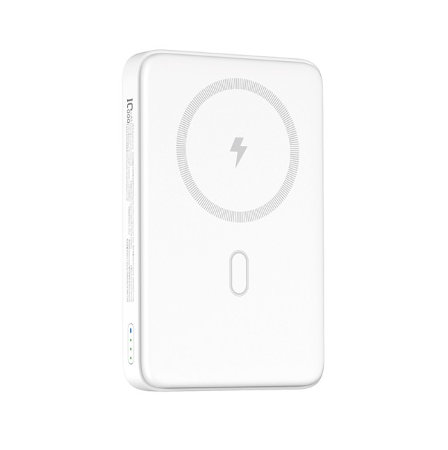 Powerbank Magsafe 10000 mAh 20W con Soporte Integrado Blanco
