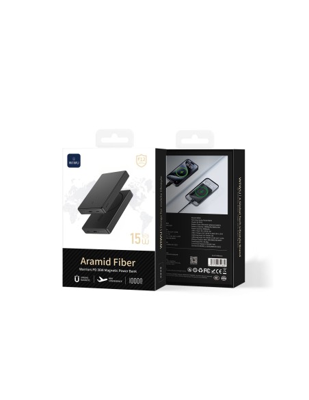 Power Bank 10000 mAh PD 20W Aramid Fiber