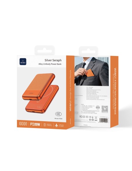 Powerbank PD 20W 10000mAh Naranja