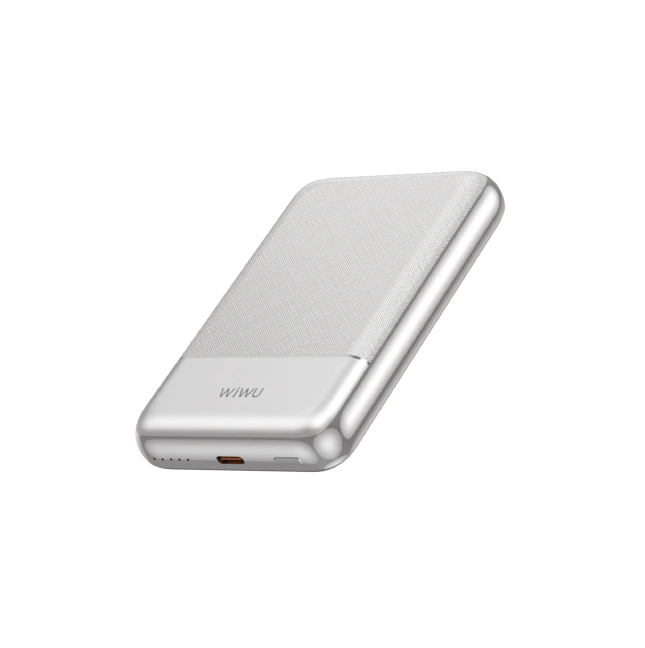 Power Bank 10000 mAh PD20W Plata