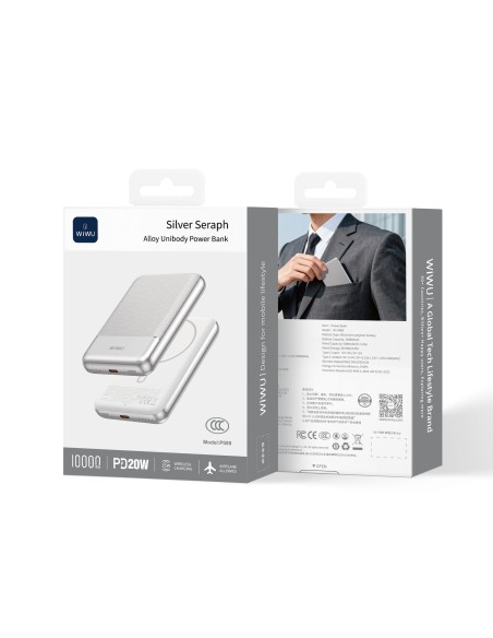 Powerbank Seraph PD20W 10000mAh Plata