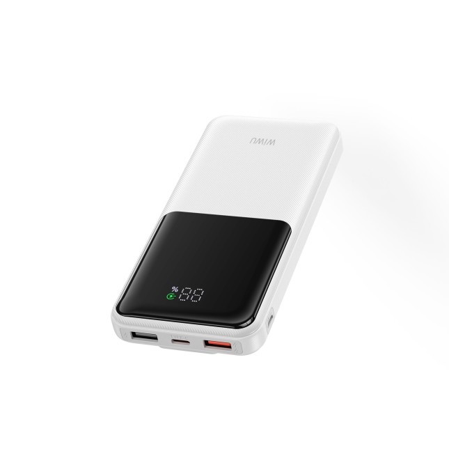 22.5W 10,000mAh Power Bank with Built-in Cables Essen (White)