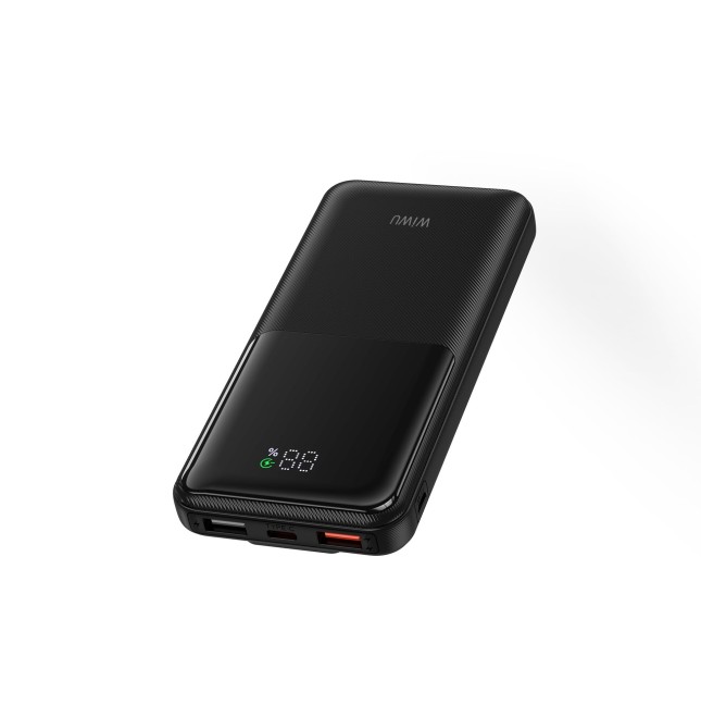 Power Bank 10000 mAh 22.5W con cables integrados Essen (Negro)