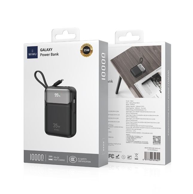 Galaxy 35W 10000mAH Black External Battery