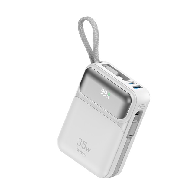 Powerbank de 10000mAh y 35W Blanco
