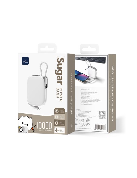 Powerbank de 10000 mAh y 22,5 W Blanco