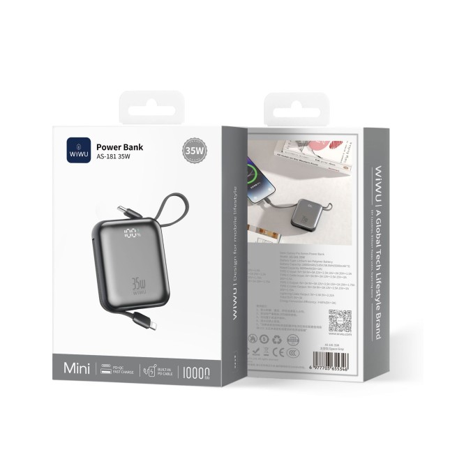 Powerbank Galaxy Pro 35W, Negro