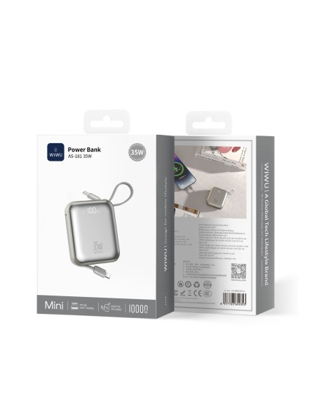 Powerbank Galaxy Pro 35W, Blanco