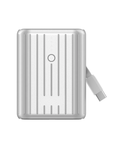 TRUNK 22.5W 10,000mAh Silver External Battery