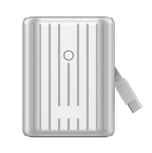 TRUNK 22.5W 10,000mAh Silver External Battery
