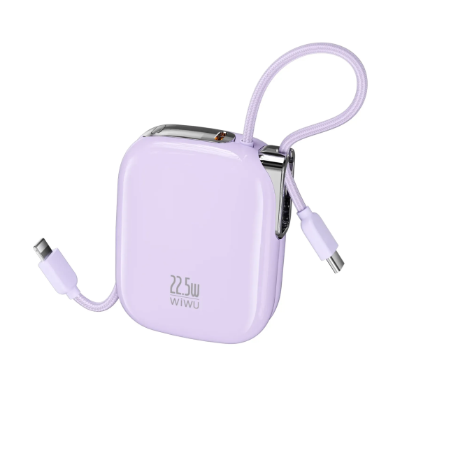 Power Bank 10000 mAh 22.5W Morado